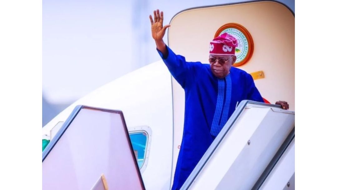 President Tinubu Departs Abuja for Aqaba Process Meeting in Rome