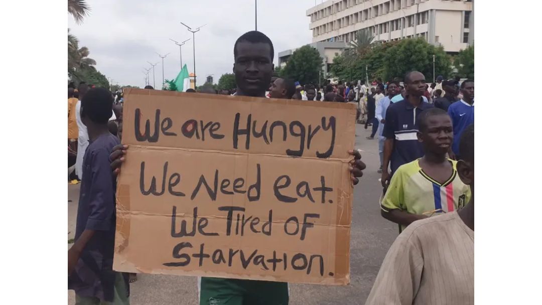 Nigerians Protest In Abuja, Demand Urgent Action On Poverty, Hunger And Economic Hardship