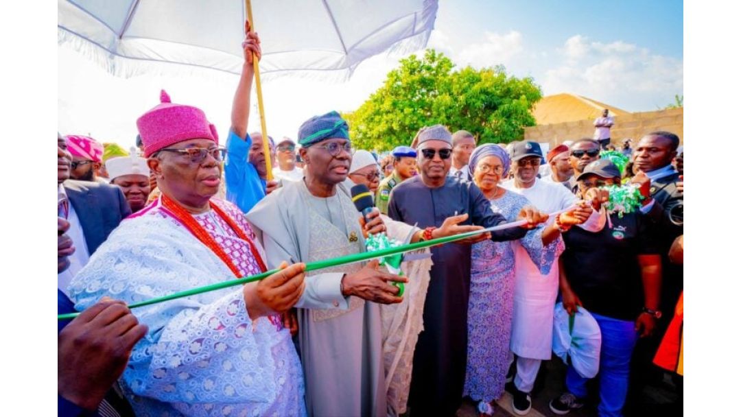 Sanwo-Olu, Monarchs Hail Oyebanji at Ekiti Road Inauguration