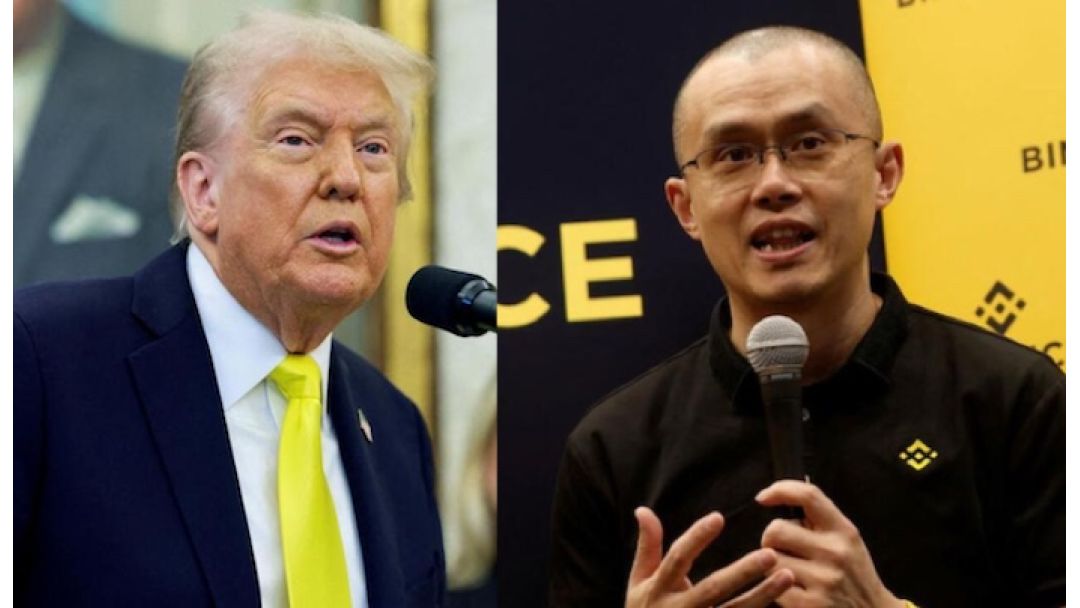 Trump Grants Clemency To Binance Founder Changpeng Zhao