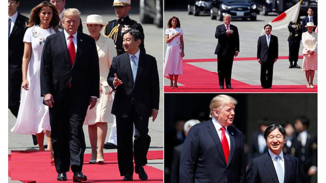 Trump Receives Royal Welcome In Japan As Hopes Rise For China Trade Truce