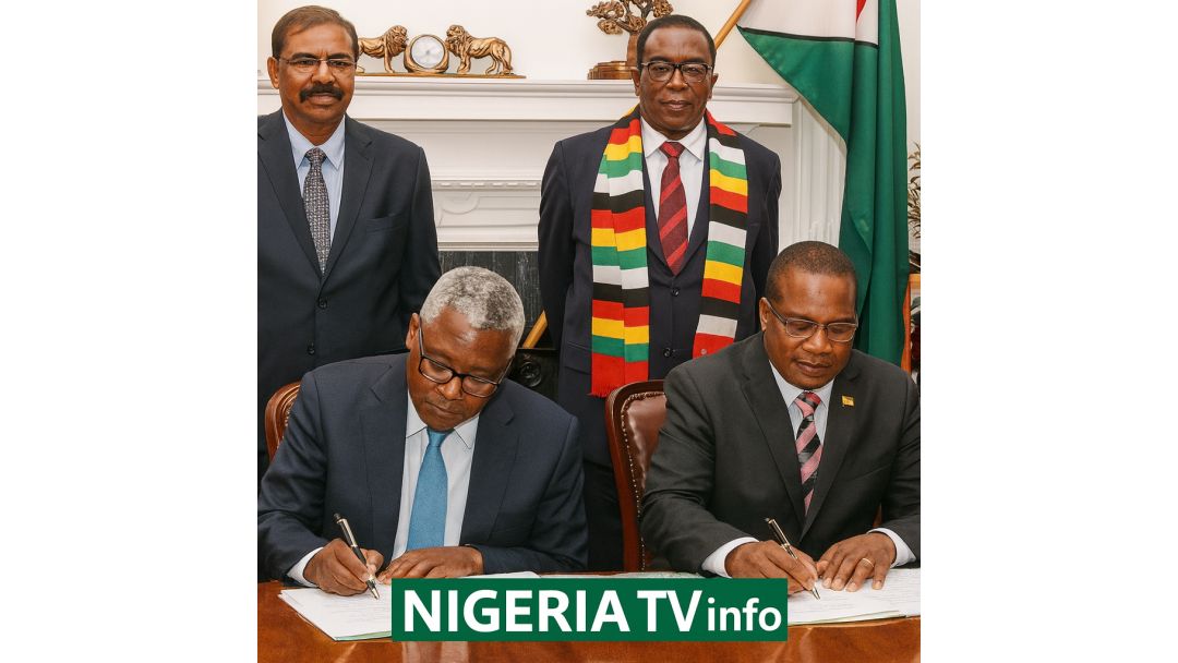 President Mnangagwa Announces Major Dangote Investment Deal To Transform Zimbabwe’s Energy, Fertiliser, Infrastructure Sectors
