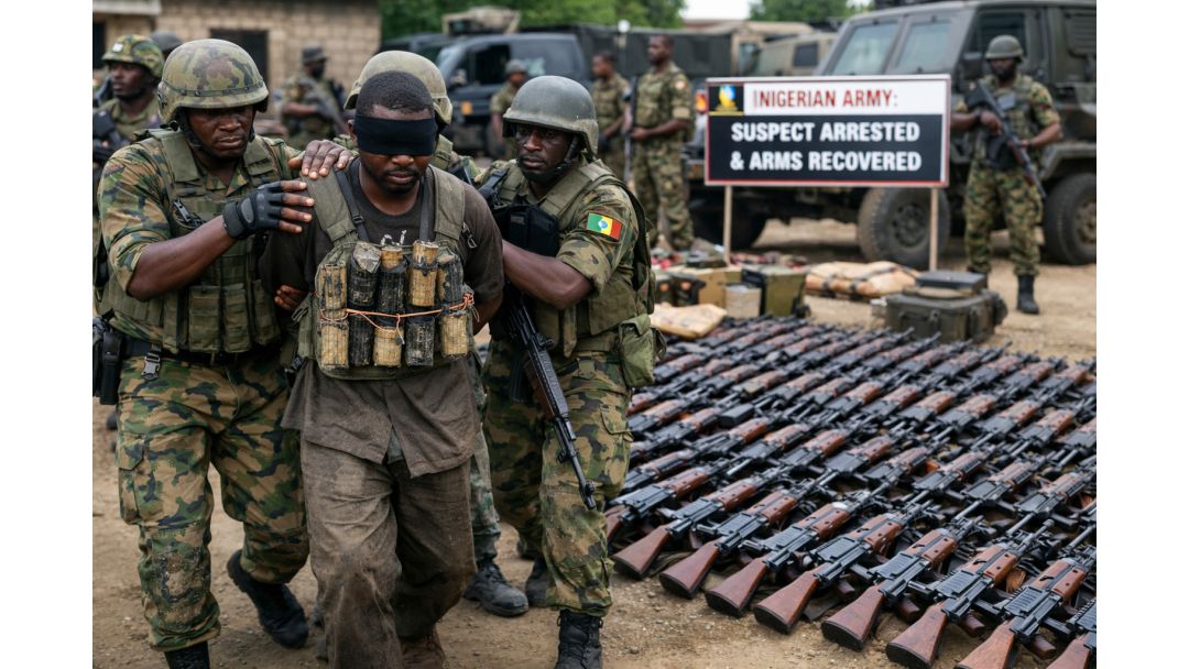 Military Foils Suicide Attack, Recovers 189 AK-47 Rifles