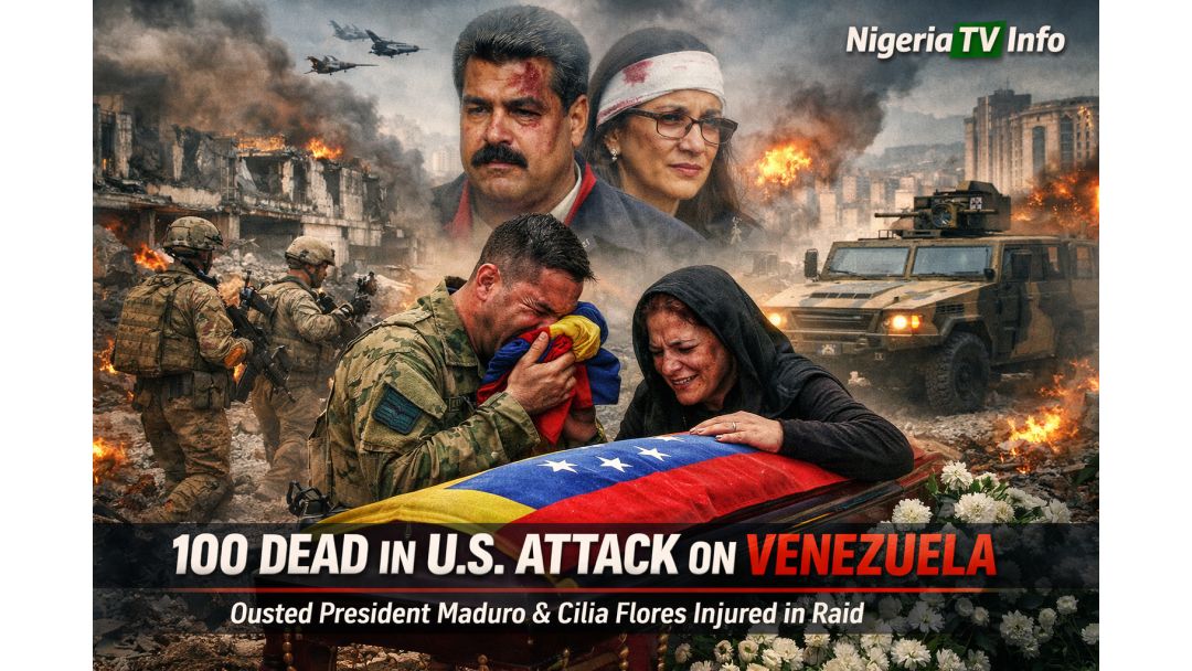 Amurka Ta Kai Hari Venezuela, Mutane 100 Sun Mutu – Ministan Cikin Gida