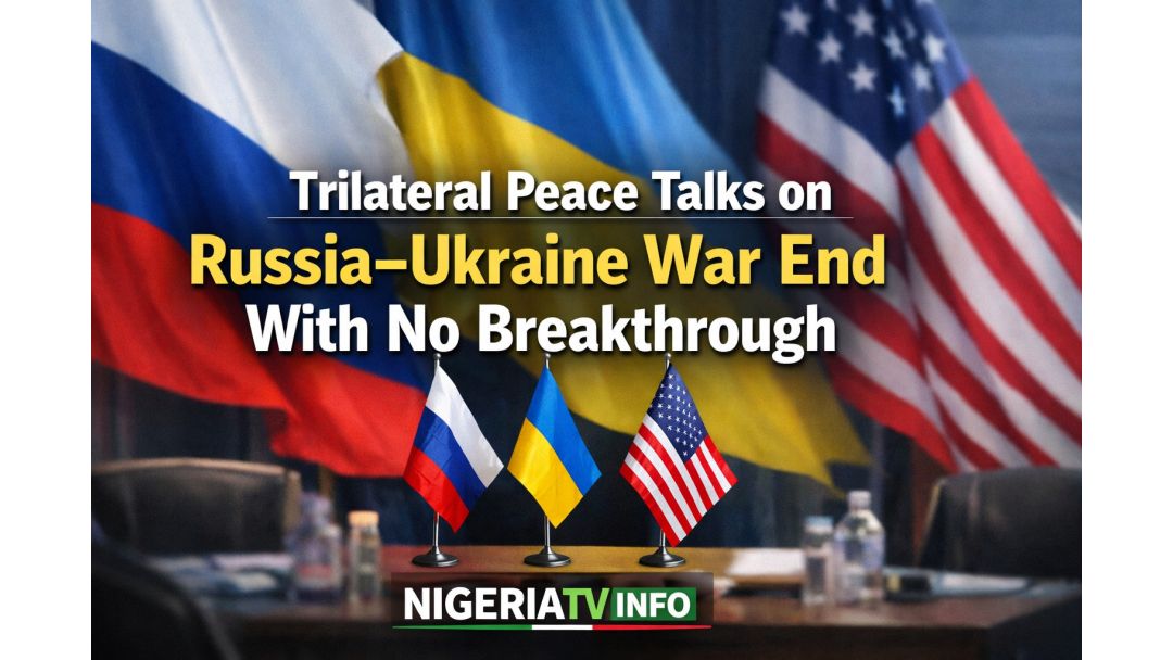 Trilateral Peace Talks on Russia–Ukraine War Collapse Without Breakthrough