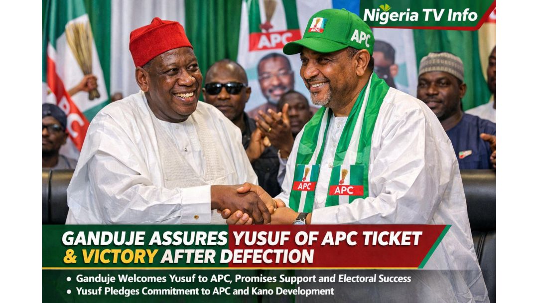 Ganduje Assures Yusuf of APC Ticket and Victory After Defection