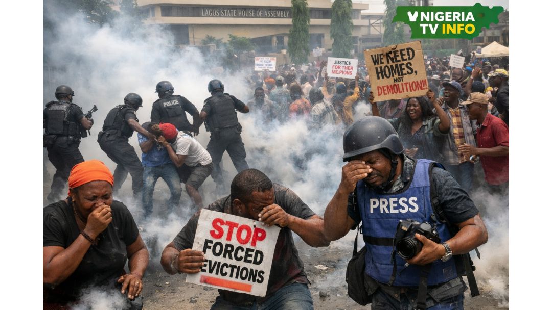 Fushin Jama’a Ya Barke Kan Farmakin ’Yan Sanda Ga Masu Zanga-Zangar Hana Rusau A Lagos