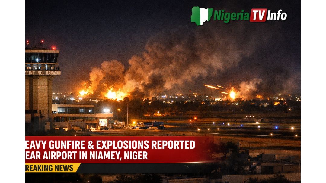 Heavy Gunfire, Explosions Near Niger’s Niamey Airport; Situation Now “Under Control”