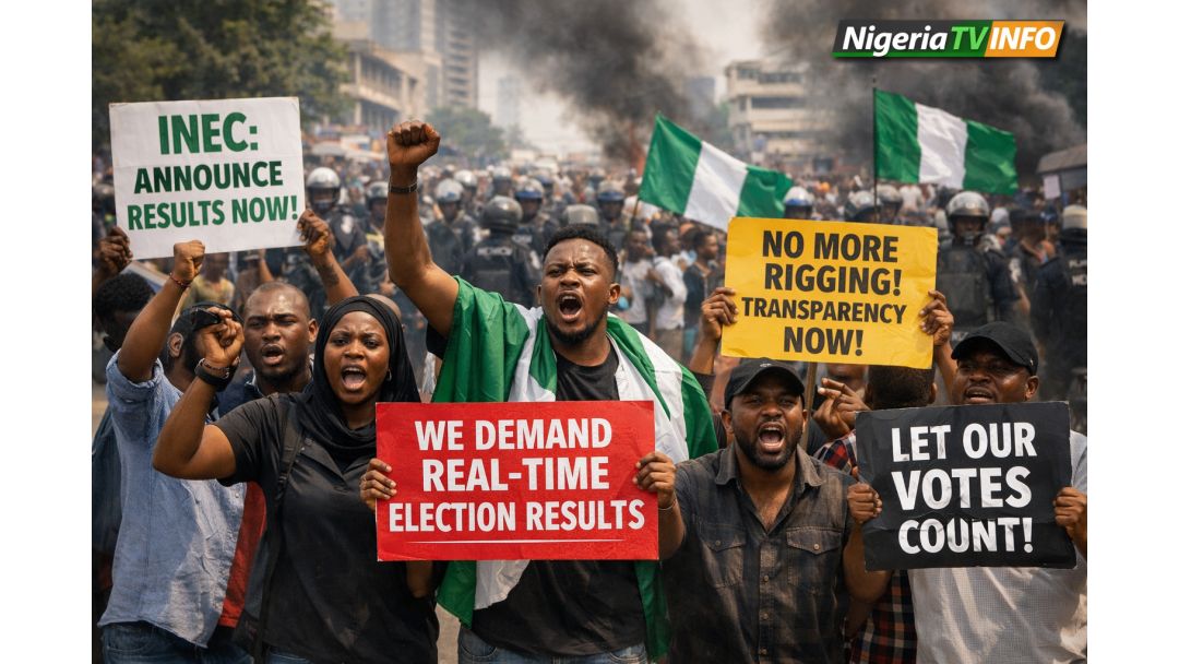 Zanga-zanga Ta Barke Yayin da ’Yan Najeriya Ke Bukatar Sakamakon Zabe Kai Tsaye