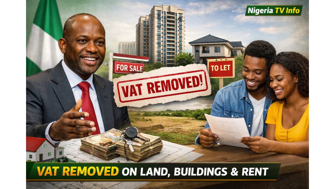 A Yọ VAT Kúrò Lórí Ilẹ̀, Ilé àti Owó Iyálẹ́nu — Oyedele