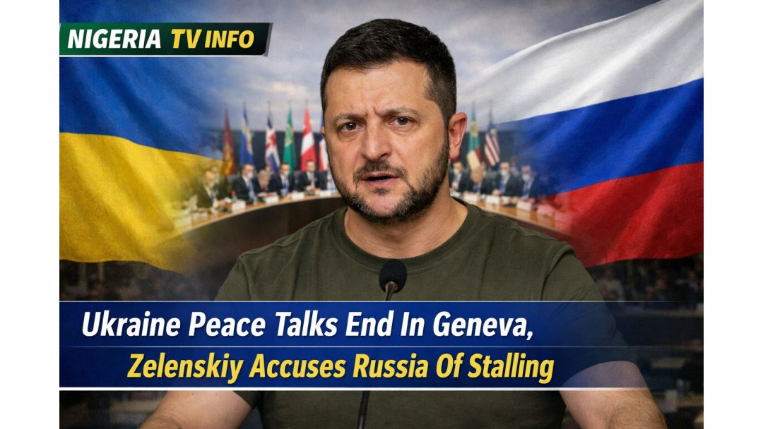 Ukraine-Russia Peace Talks Collapse in Geneva After Two Hours, Zelenskyy Accuses Moscow of Stalling