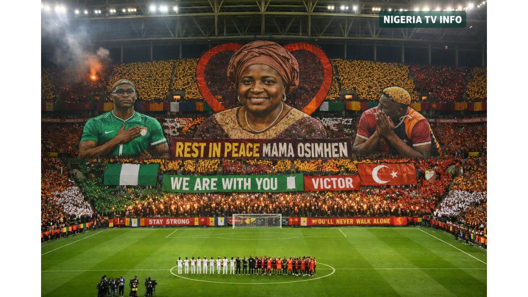 Featured image: Magoya Bayan Galatasaray Za Su Girmama Marigayiyar Mahaifiyar Osimhen Da Choreografi Na Musamman