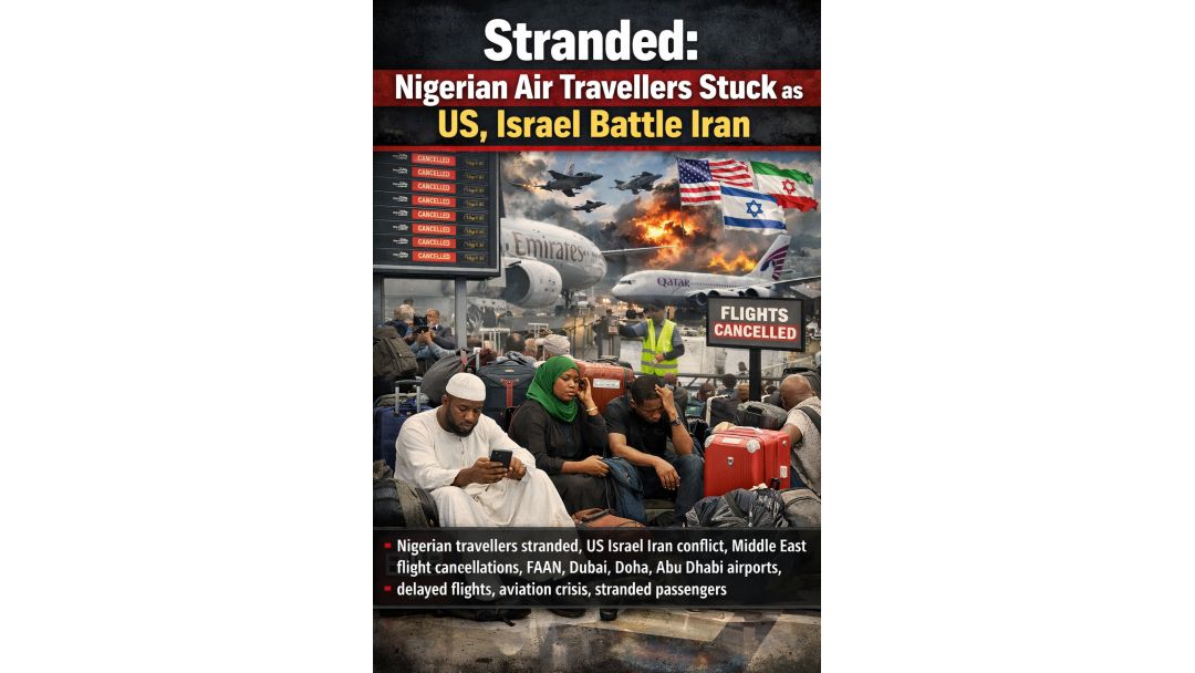 Akụkọ Ọhụrụ: Ndị njem ụgbọelu Naijiria kwụsịrị n’ebe ha nọ n’ihi esemokwu US, Israel na Iran