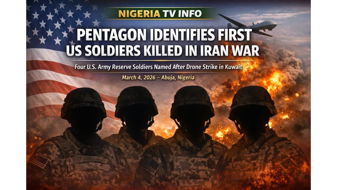 Ụlọ Ọrụ Agha America Kọwara Aha Ndị Agha America Mbụ Nwụrụ Ka Agha Iran Na-Arị Elu