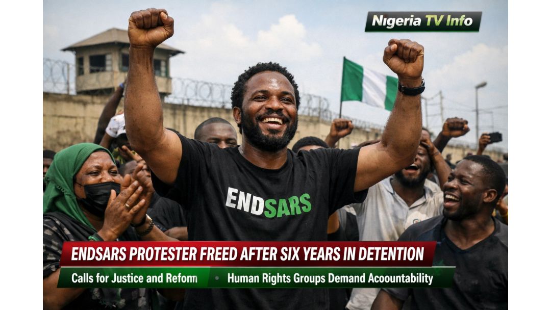 Ɗan Zanga‑zangar EndSARS Ya Samu ‘Yanci Bayan Shekaru Shida a Gidan Yari