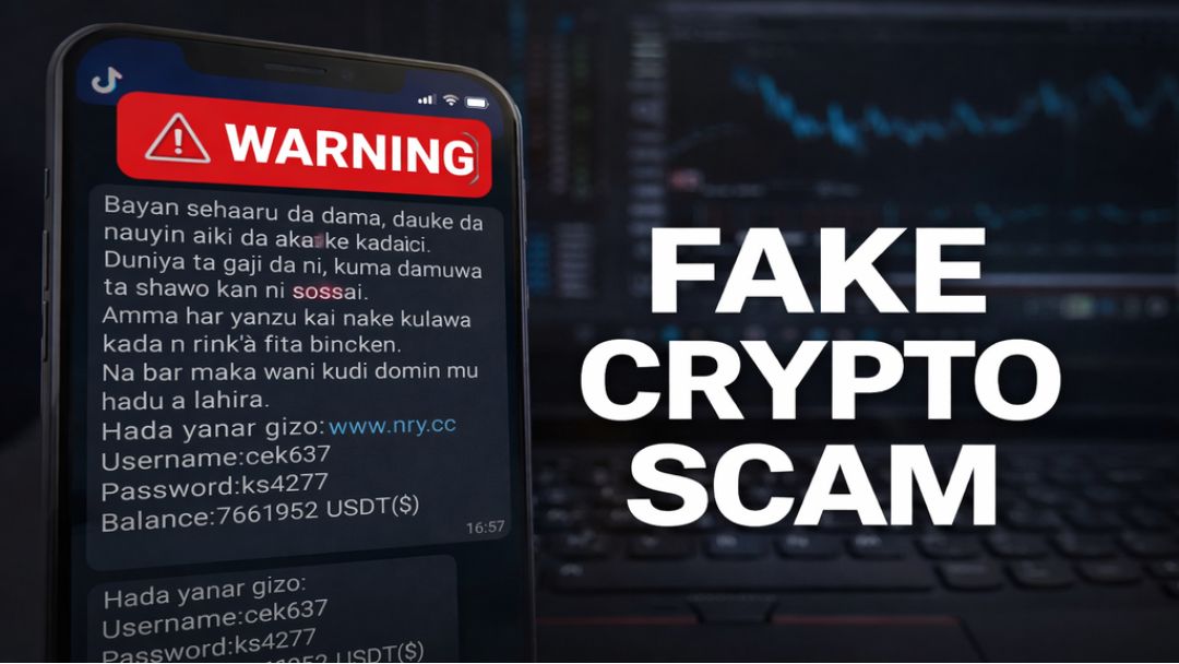 Featured image: 🚨 GARGADI: Saƙon Crypto na Zamba Yana Yawo a TikTok