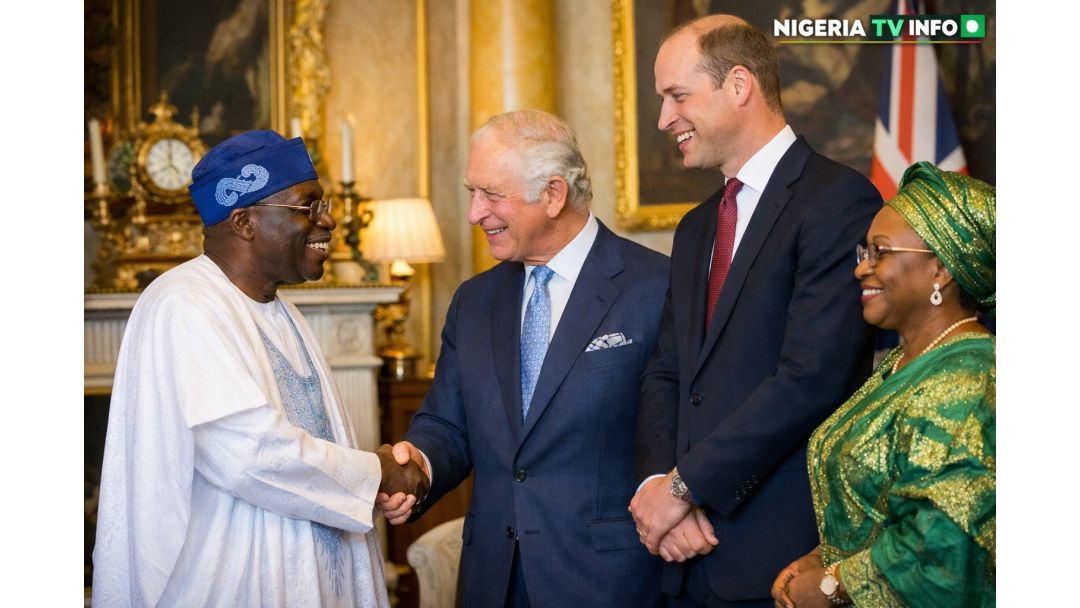 Aare Bola Ahmed Tinubu Pade Awọn Ọba United Kingdom Ní Irin-ajo Ìṣẹ́