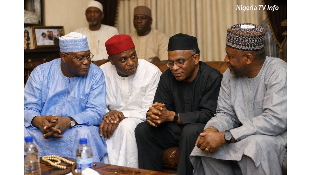 Atiku, Amaechi, Yilwatda Gara Nleta Nkasi Obi nye el-Rufai