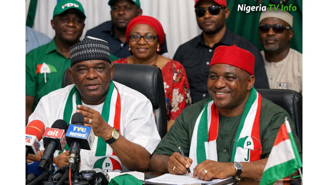 Òtù PDP nke Wike Họrọghachiri Abdulrahman Mohammed na Sam Anyanwu Dịka Onye Isi na Odeakwụkwọ Ukpuru