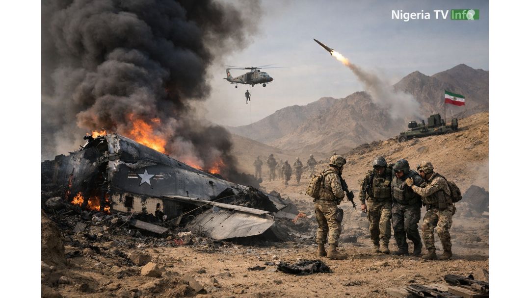 Awọn Oṣiṣẹ Amẹrika Jẹrisi Pé Iran Ti Pa Jẹti Ogun Rẹ̀, Wọ́n Ṣì ń Wa Awakọ