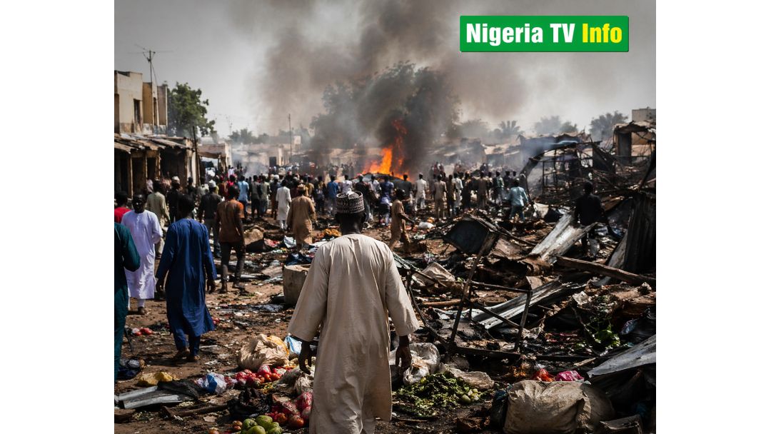 Ọpọlọpọ Ènìyàn Ni A Fẹ̀rù Pé Wọ́n Kú Nínú Ikọlu Ọkọ̀ Òfurufú Ní Ọjà kan Ní Yobe State