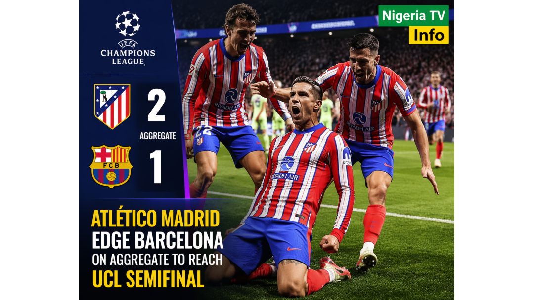 Featured image: Atlético Madrid Sun Tsallake Barcelona zuwa Matakin Kusa da Ƙarshe a UEFA Champions League