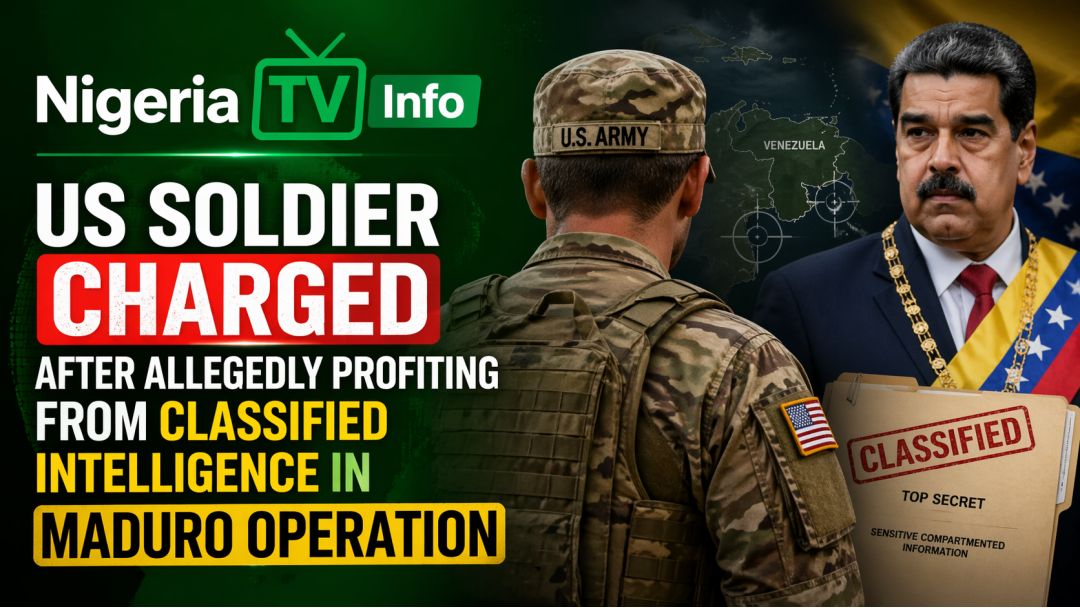 Featured image: US Soldier Charged After Allegedly Profiting From Classified Intelligence In Maduro Operation