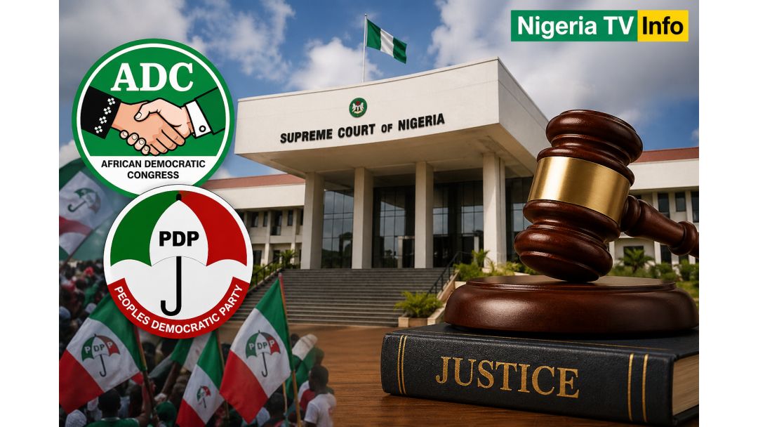 Featured image: Supreme Court Delivers Verdict in ADC, PDP Leadership Crises Today