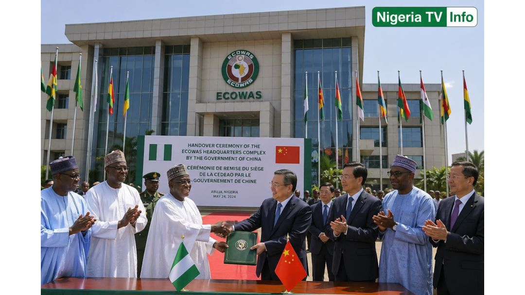 Featured image: China Hands Over $56.5 Million ECOWAS Headquarters in Abuja