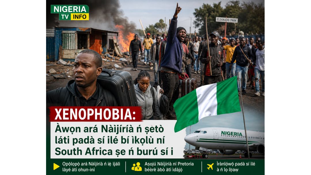 Featured image: Xenophobia: Nigerians Set to Return Home as South African Attacks Escalate