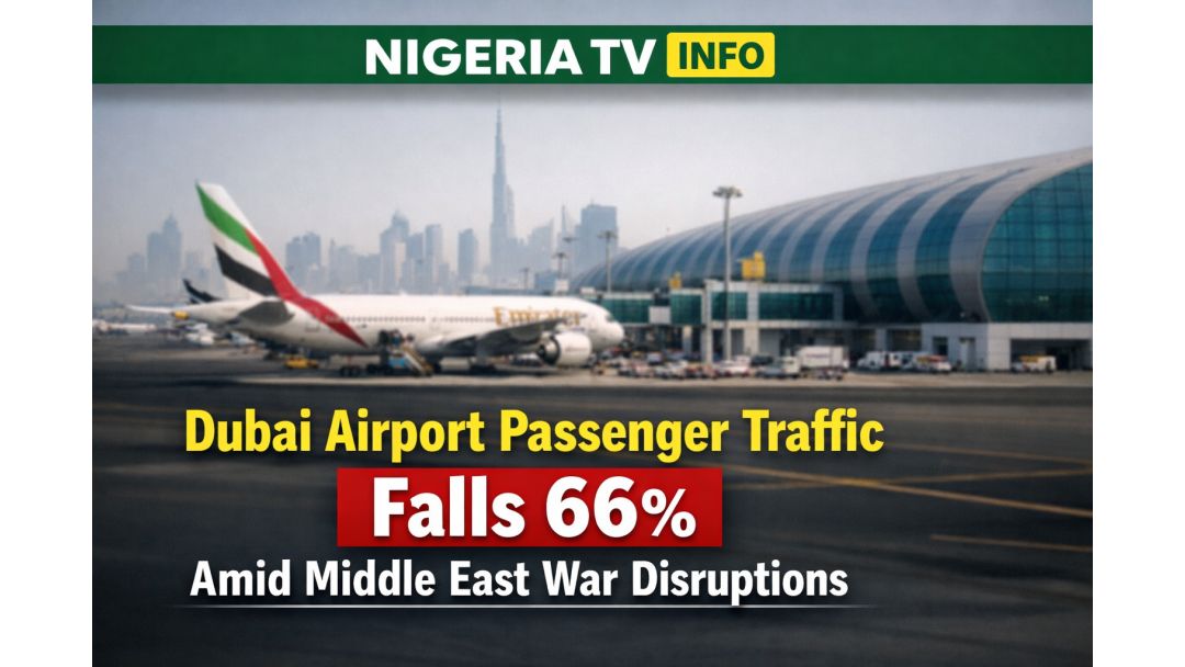 Featured image: Dubai Airport Passenger Traffic Plunges 66% Amid Middle East Conflict