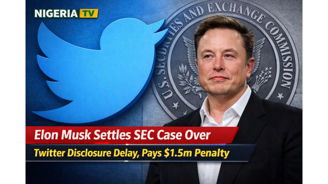 Featured image: Elon Musk Settles SEC Lawsuit Over Twitter Disclosure Delay