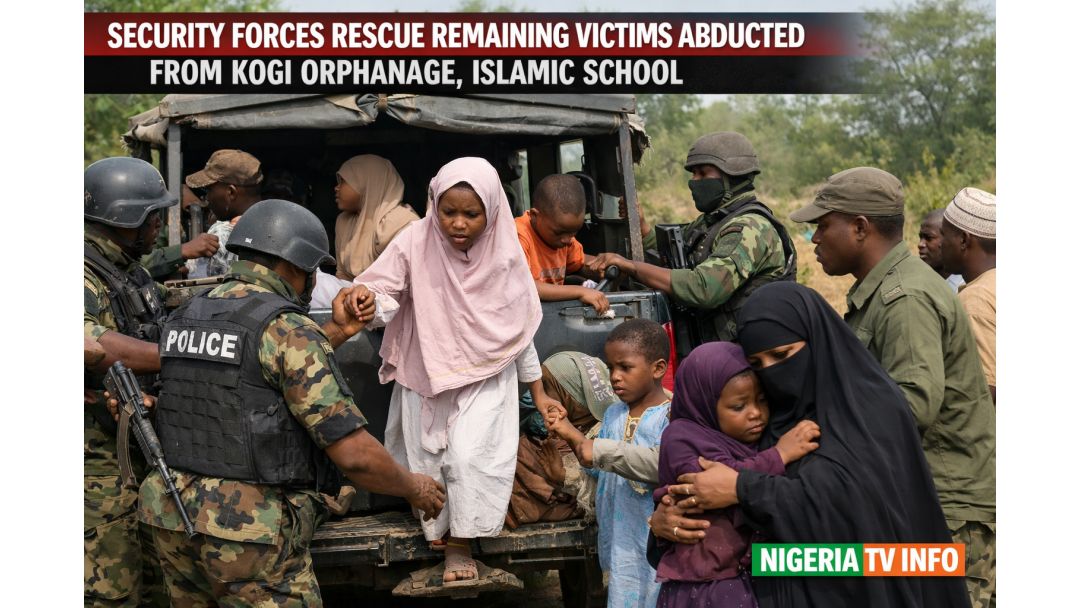 Featured image: Kogi Government Confirms Rescue Of Remaining Abducted Orphanage Victims