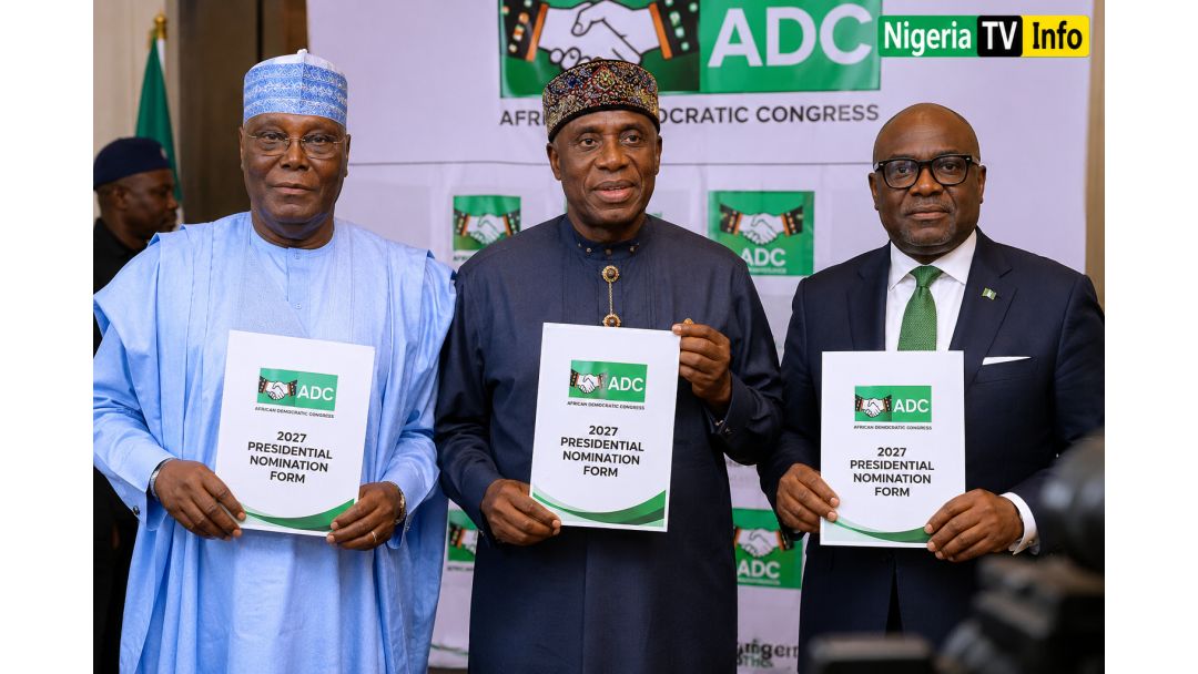 Featured image: 2027: Atiku, Amaechi, Hayatudeen Pick Up ADC Presidential Nomination Forms