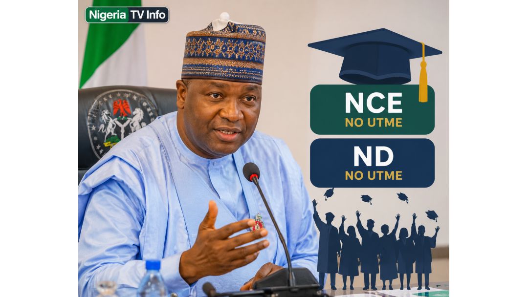 Featured image: UTME Waiver for NCE, ND Candidates to Boost Admissions by 1.5 Million — Alausa