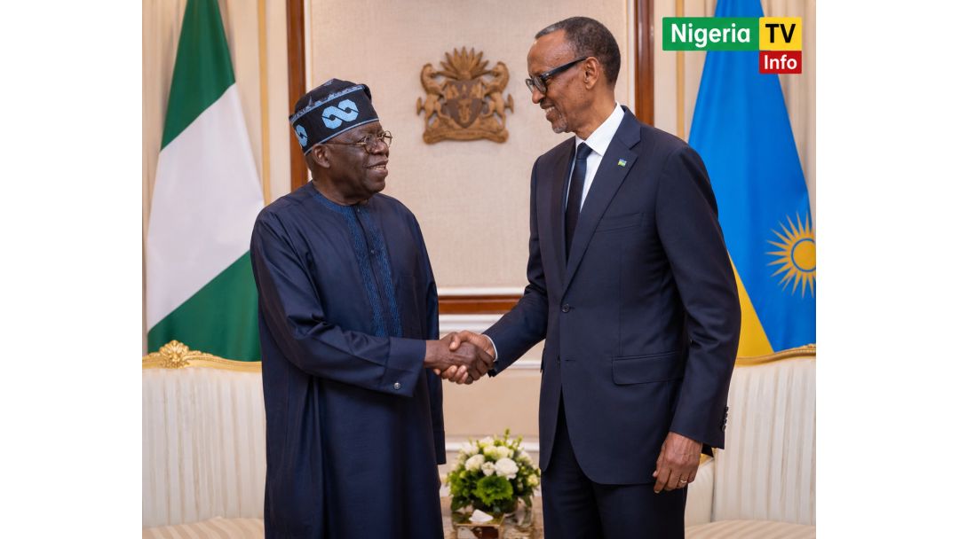 Featured image: Tinubu, Kagame Agree to Deepen Bilateral Relations