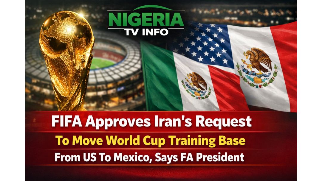 Featured image: FIFA Approves Iran’s Request To Move World Cup Training Base From US To Mexico, Says FA President