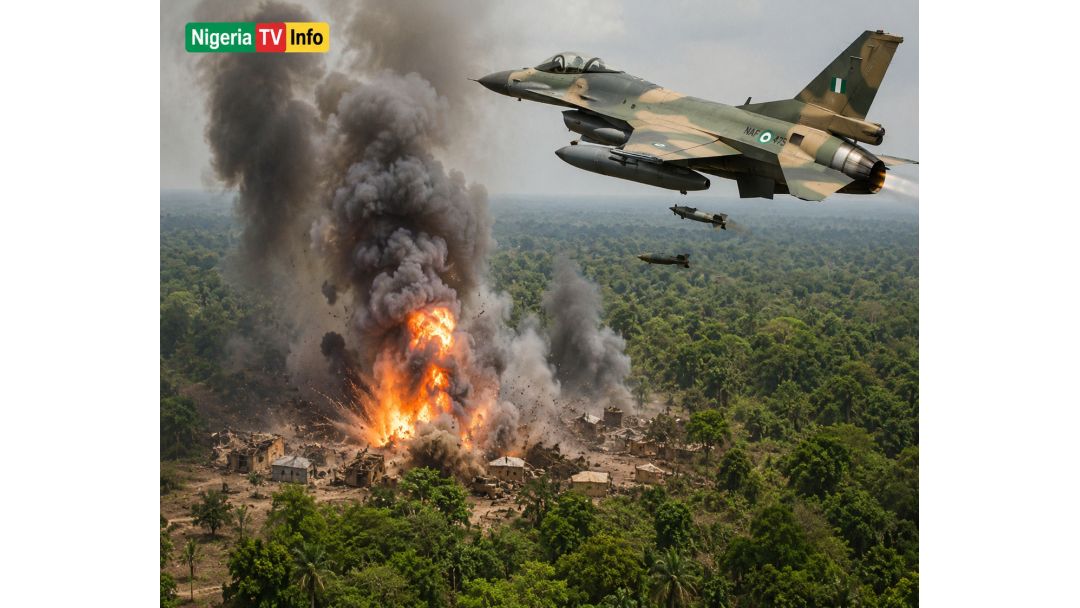 Featured image: NAF Bombs Terrorist Hideouts in Sambisa Forest, Neutralises Several Fighters