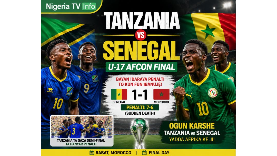 Featured image: Tanzania to Face Senegal in Historic TotalEnergies CAF U-17 AFCON Final After Penalty Drama