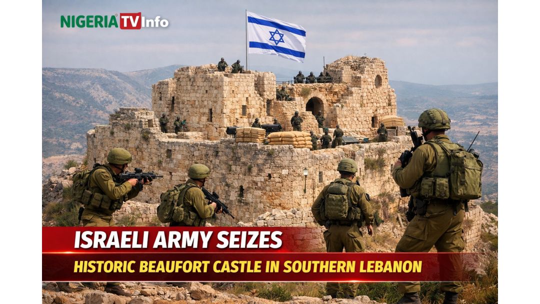 Featured image: Israeli Army Seizes Historic Beaufort Castle In Southern Lebanon