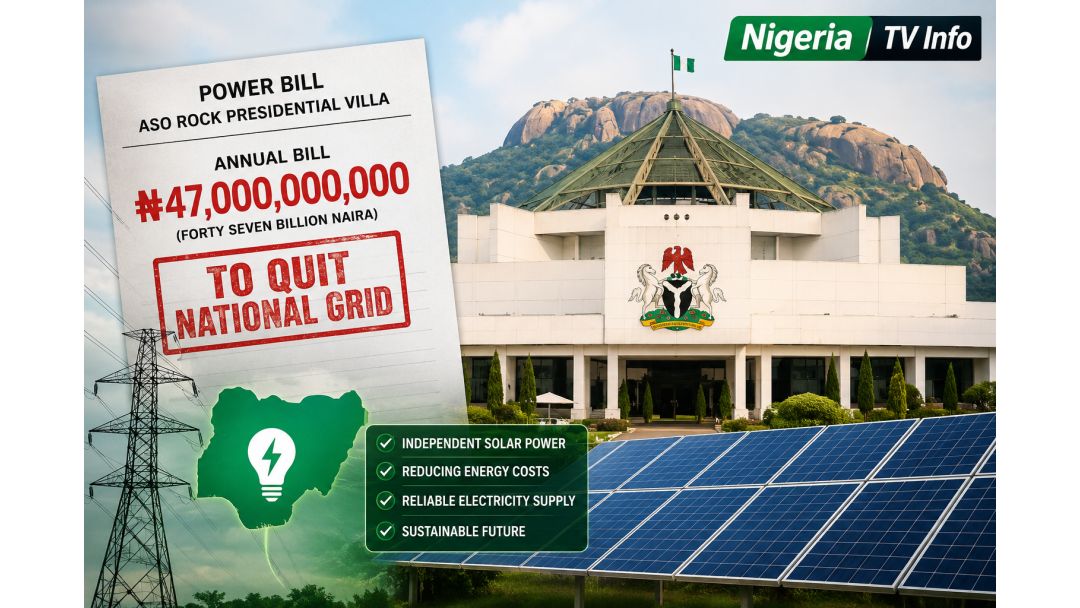Featured image: Aso Rock to Quit National Grid Over N47bn Annual Power Bill – Presidency