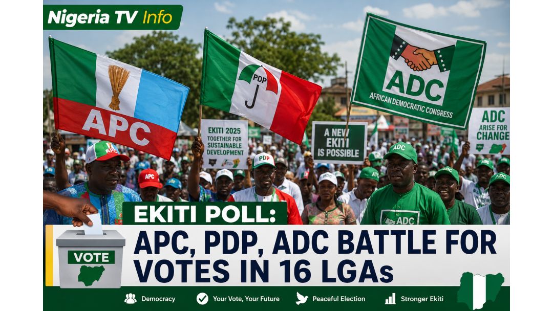 APC, PDP àti ADC N Ja Fún Ìbò Ní Àwọn Ìjọba Ìbílẹ̀ Mẹ́rìndínlógún