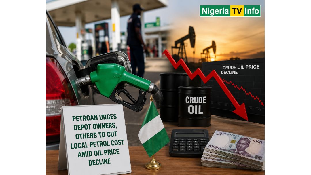 PETROAN Urges Depot Owners, Marketers to Cut Petrol Prices as Global Oil Prices Fall