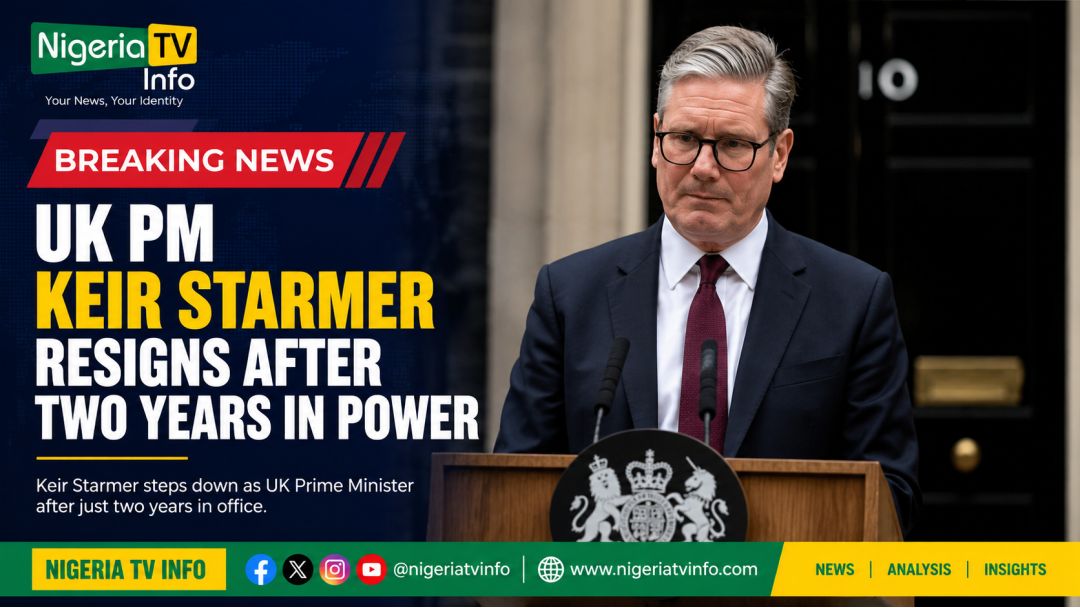 Featured image: UK PM Keir Starmer Resigns After Two Years in Power